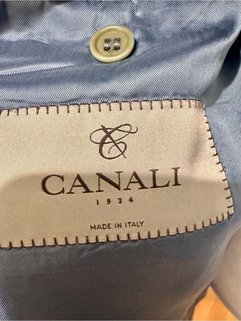 Canali refined plaid